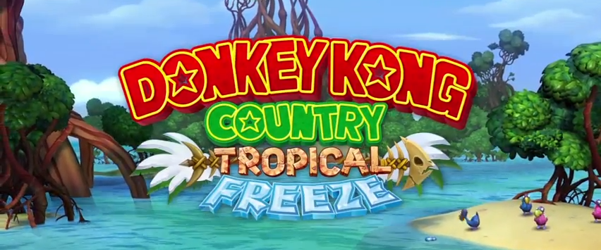 Donkey Kong Country: Tropical Freeze Title Screen
